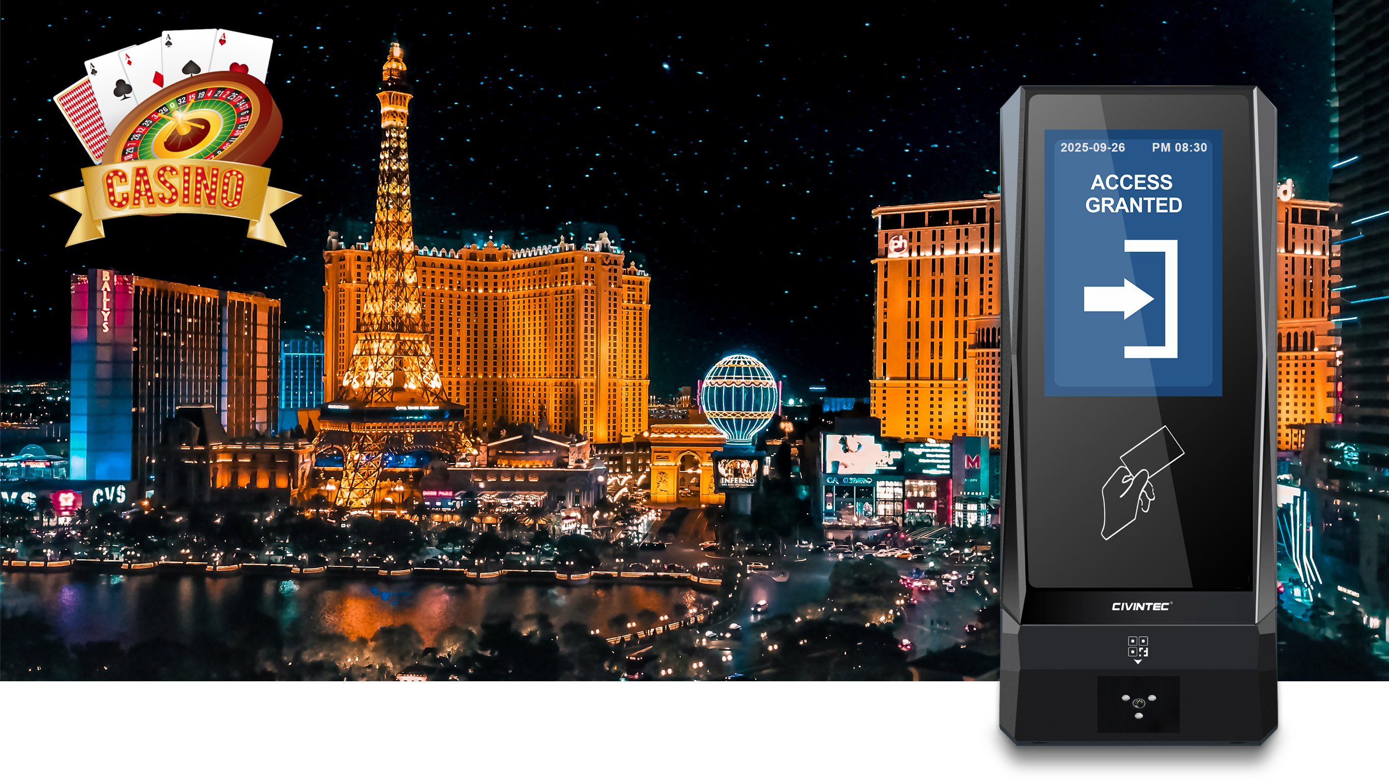 access control for casino and gaming security