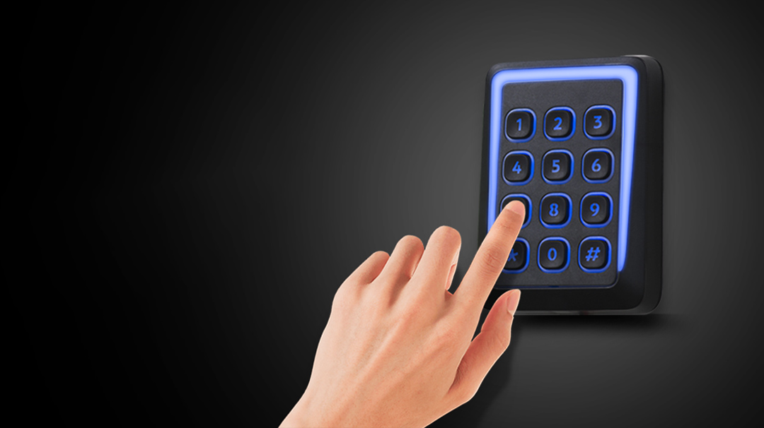 Mechanical Keypad card reader