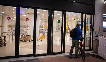 Access Control Solutions for Self-Service Bicycle Parking in Garage